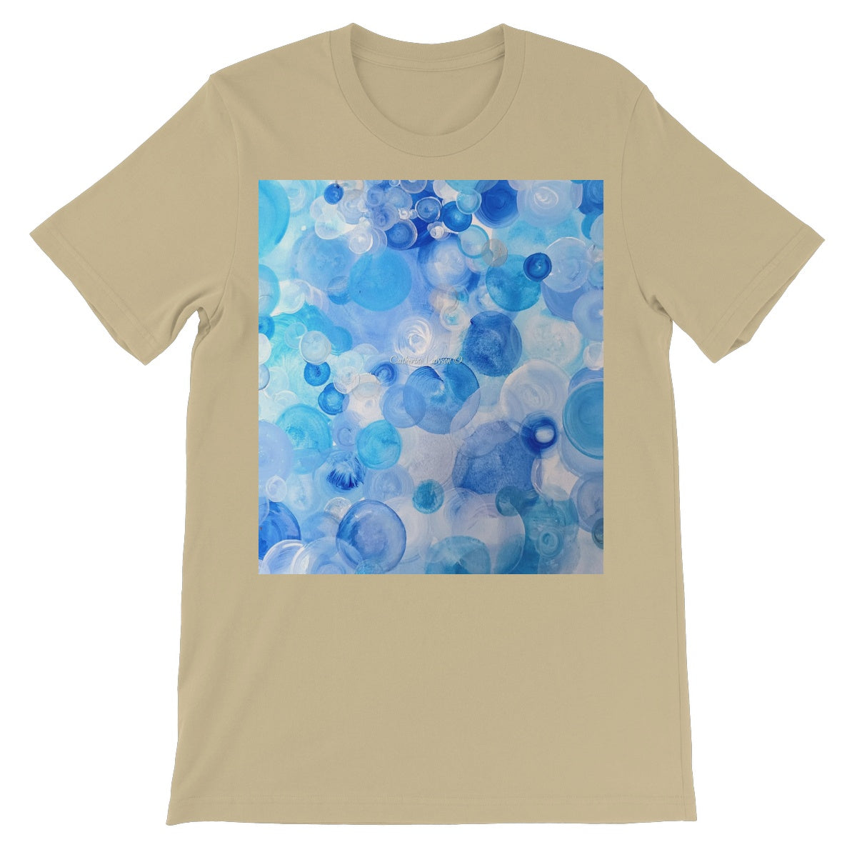 Blue Circles Unisex Short Sleeve T-Shirt