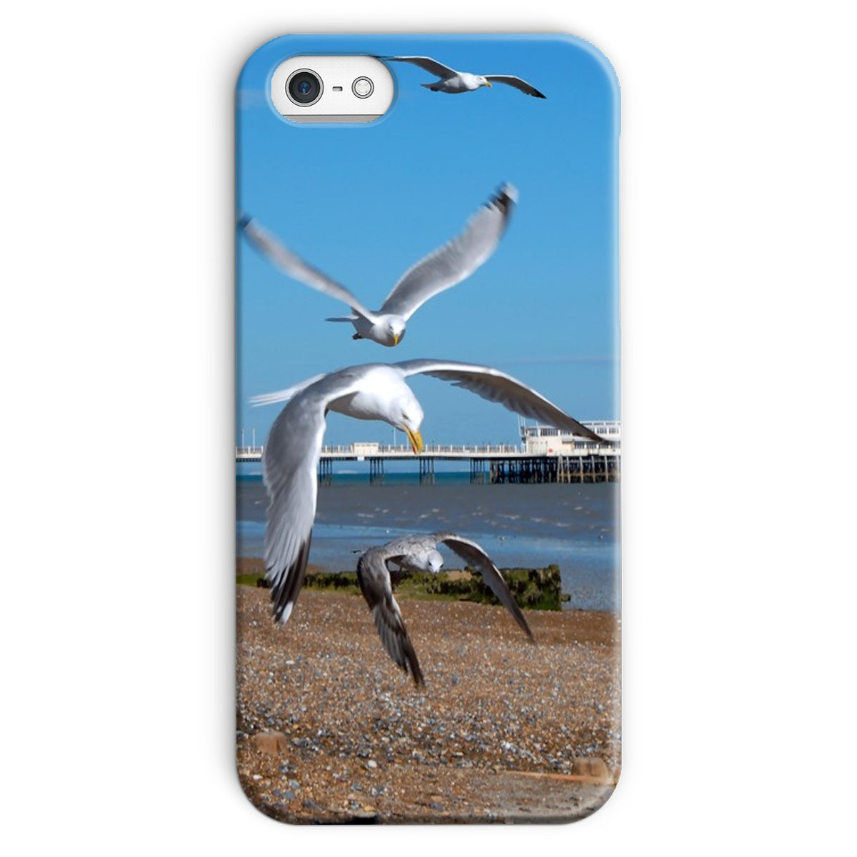 Worthing Pier From The West By David Sawyer Snap Phone Case