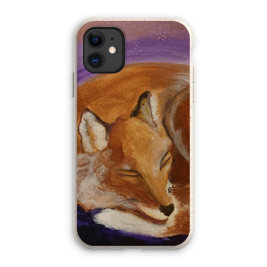 Sleepy Fox Eco Phone Case
