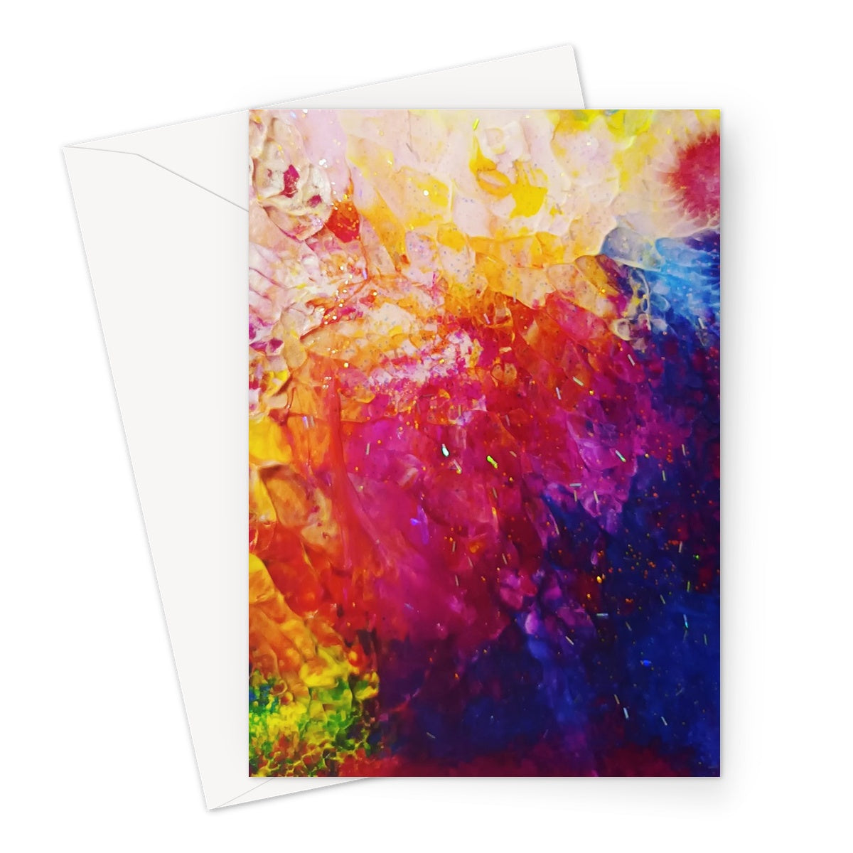 Colour Of Love Greeting Card