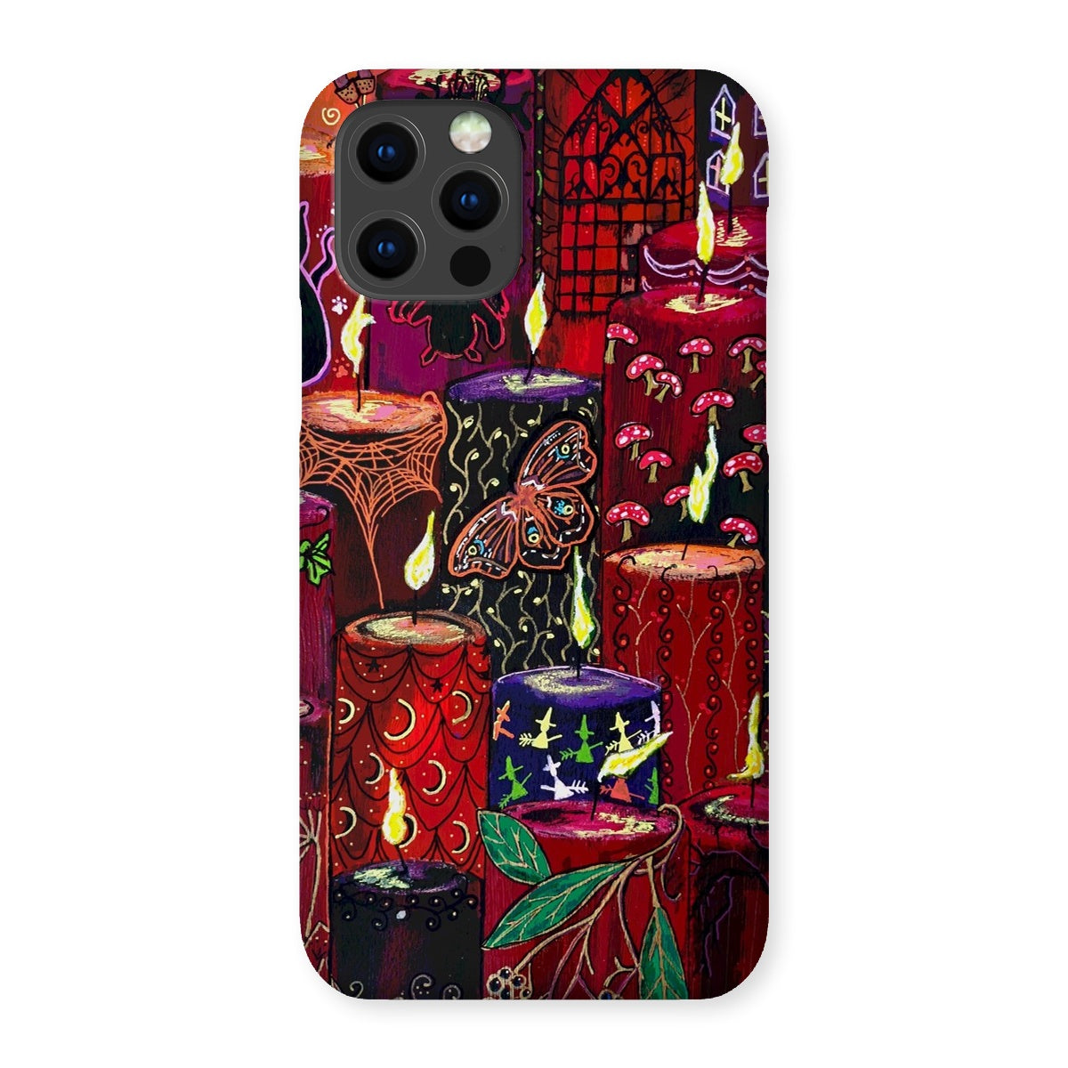 Halloween Candles Snap Phone Case