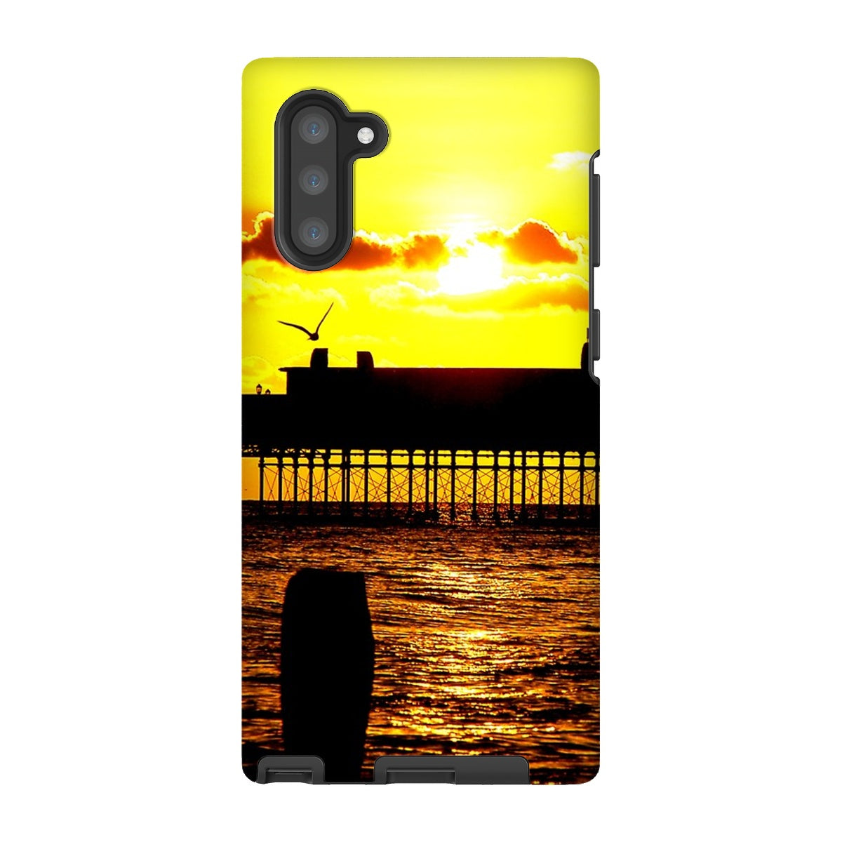 Worthing Pier Perfect Sunset by David Sawyer Tough Phone Case