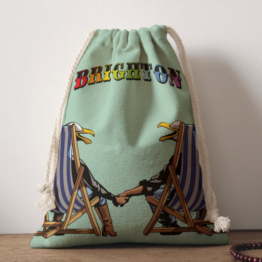 All-Over Print Drawstring Bag