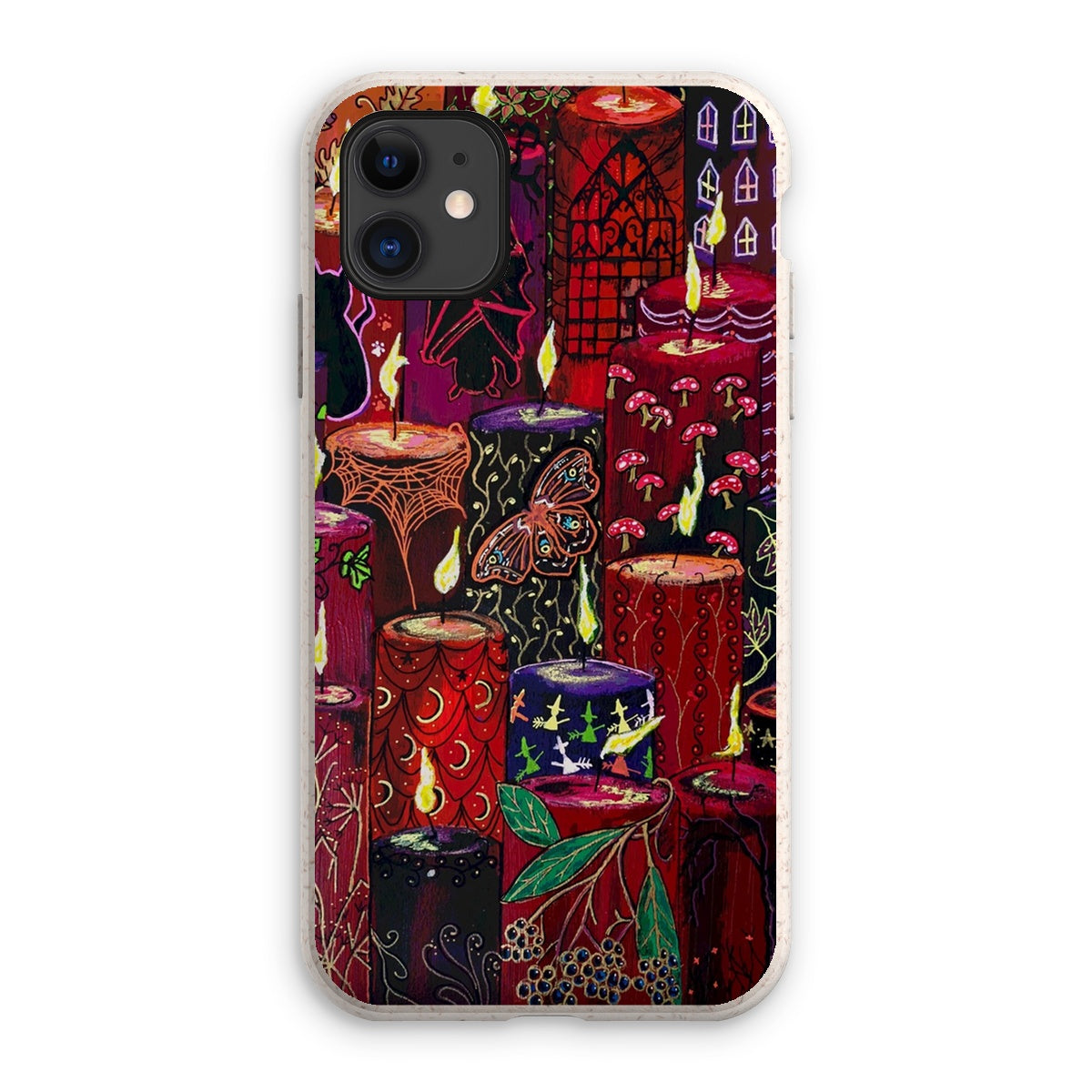 Halloween Candles Eco Phone Case