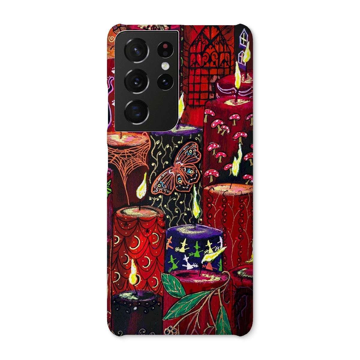 Halloween Candles Snap Phone Case