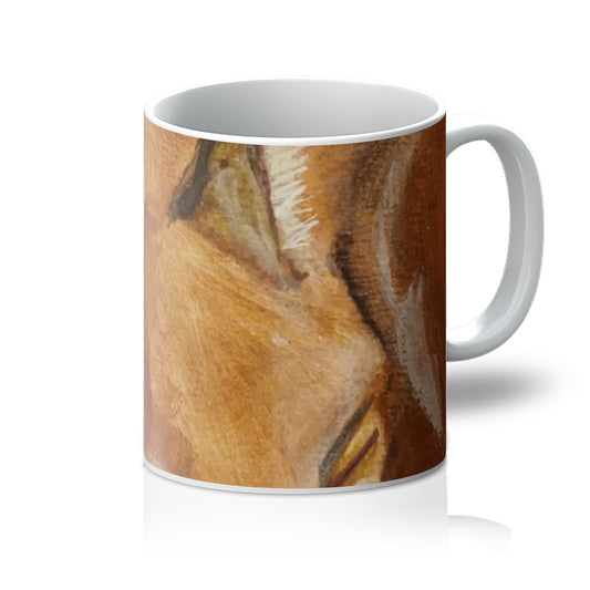 Sleepy Fox Mug