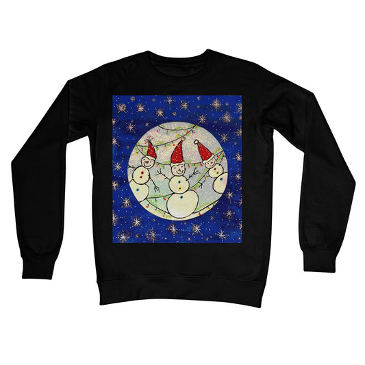 Snowmen Crew Neck Sweatshirt