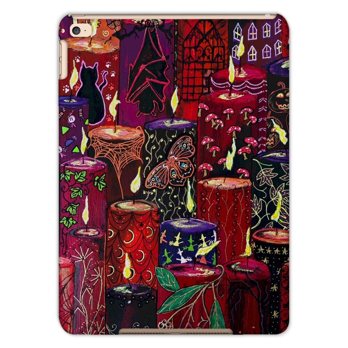 Halloween Candles Tablet Cases