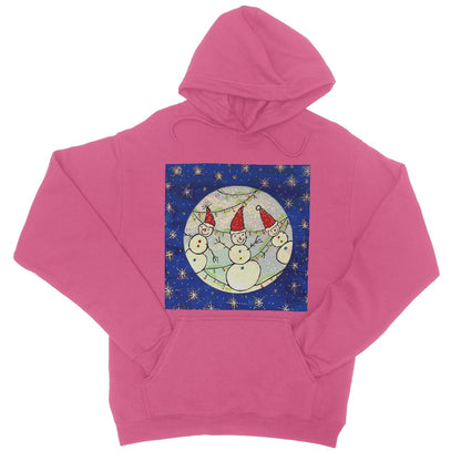 Snowmen College Hoodie