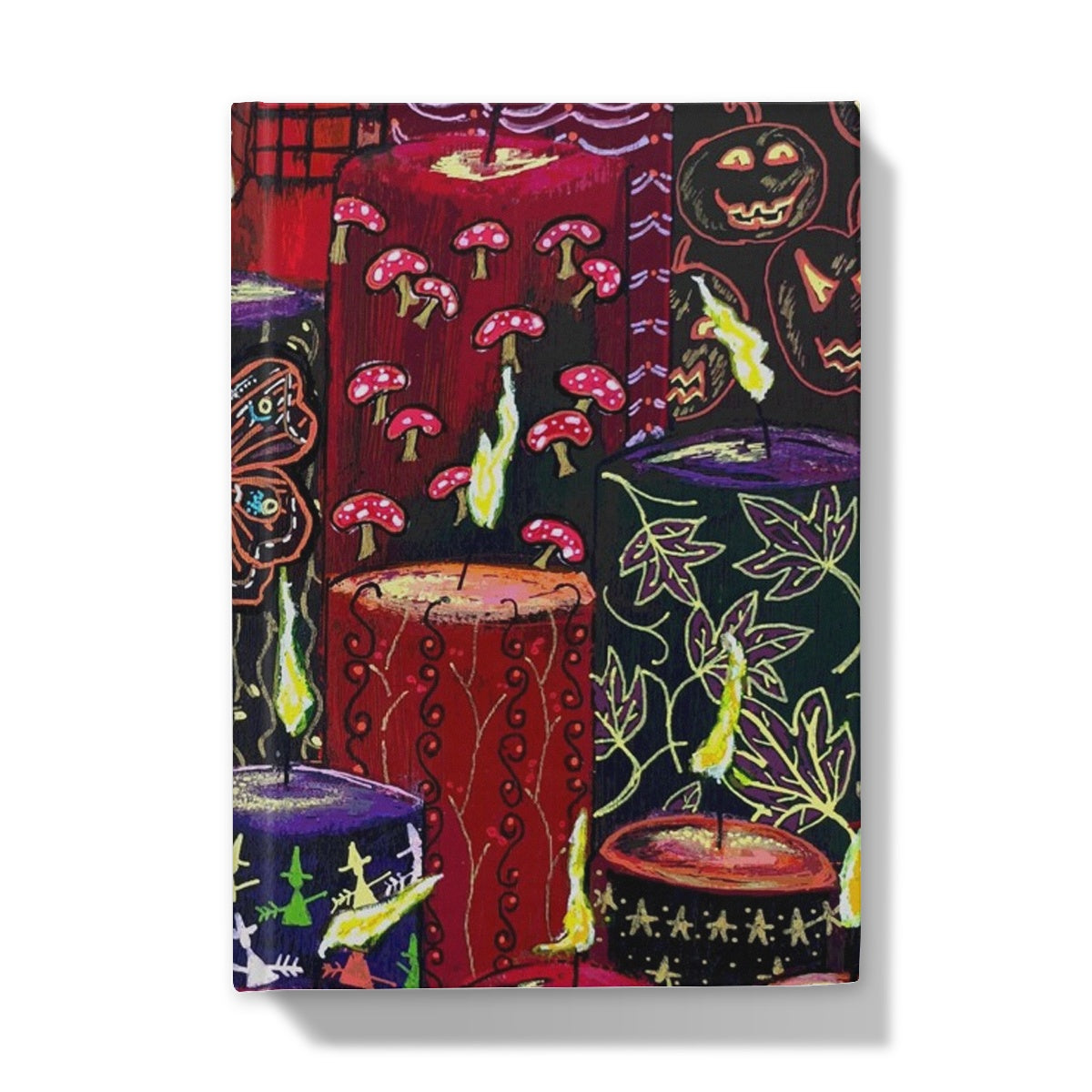 Halloween Candles Hardback Journal