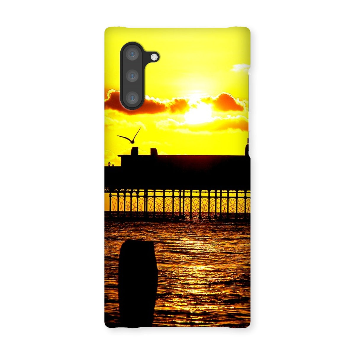 Worthing Pier Perfect Sunset by David Sawyer Snap Phone Case