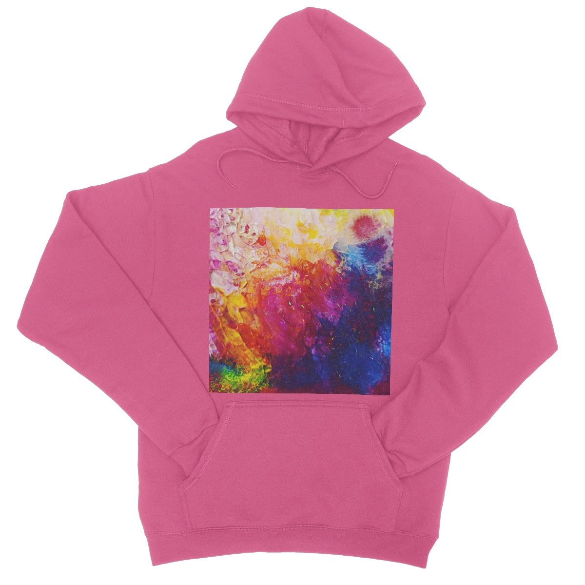 Colour Of Love College Hoodie