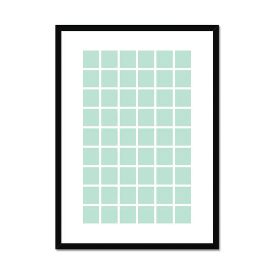 Dempsters Blue  Blocks - wrong Framed & Mounted Print