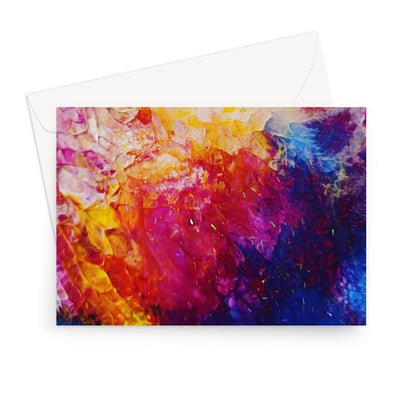 Colour Of Love Greeting Card