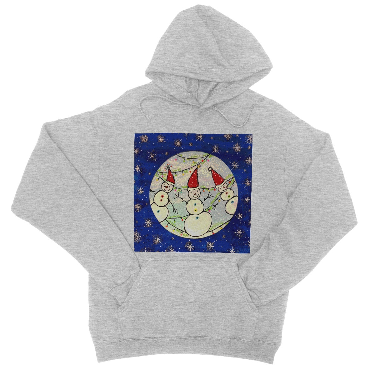 Snowmen College Hoodie