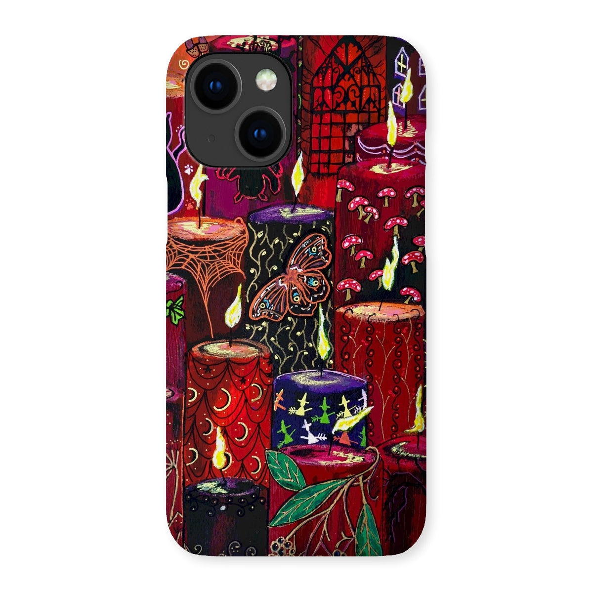 Halloween Candles Snap Phone Case