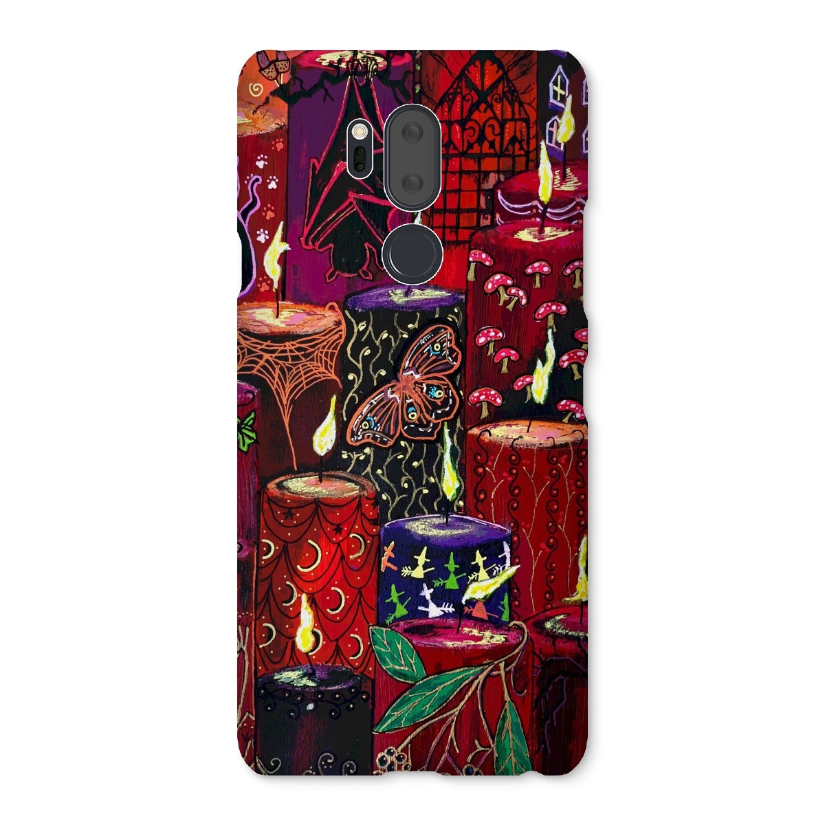 Halloween Candles Snap Phone Case