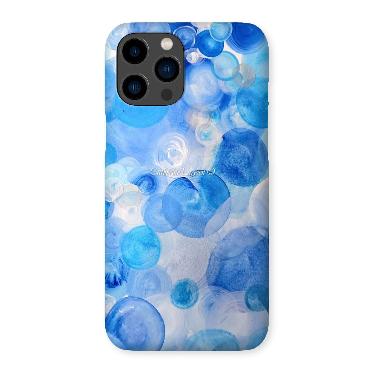 Blue Circles Snap Phone Case
