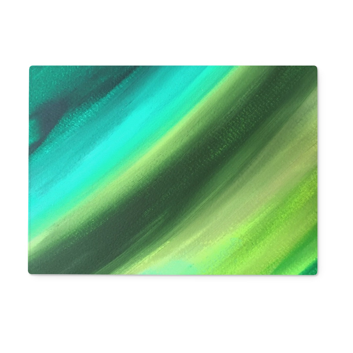 Green Glass Chopping Board