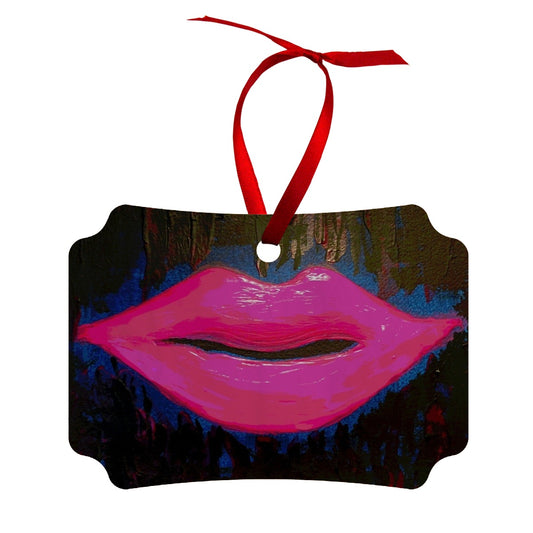 Plastic World Wood Ornament