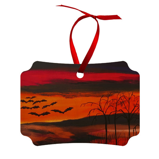Flying Home Wood Ornament