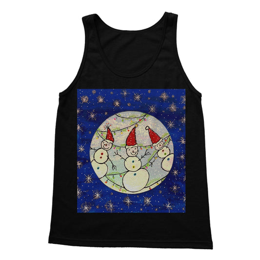 Snowmen Softstyle Tank Top