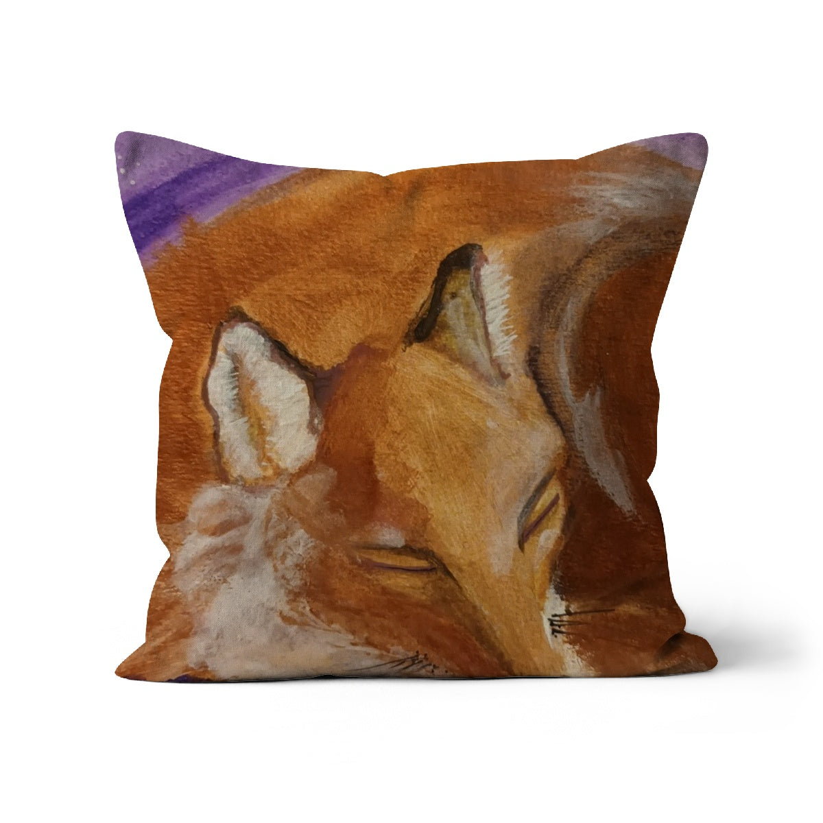 Sleepy Fox Cushion