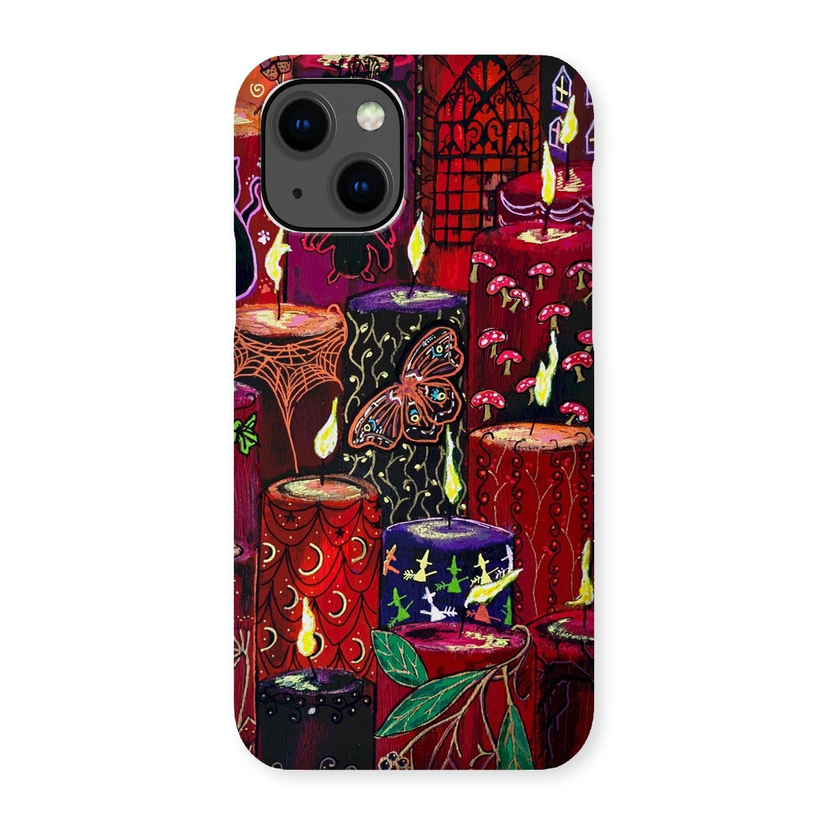 Halloween Candles Snap Phone Case