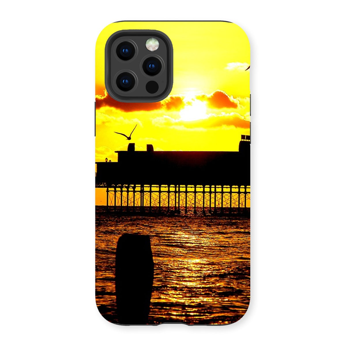 Worthing Pier Perfect Sunset by David Sawyer Tough Phone Case