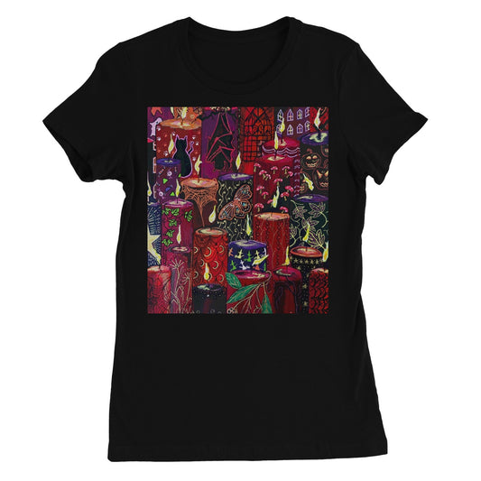 Halloween Candles Women's Favourite T-Shirt