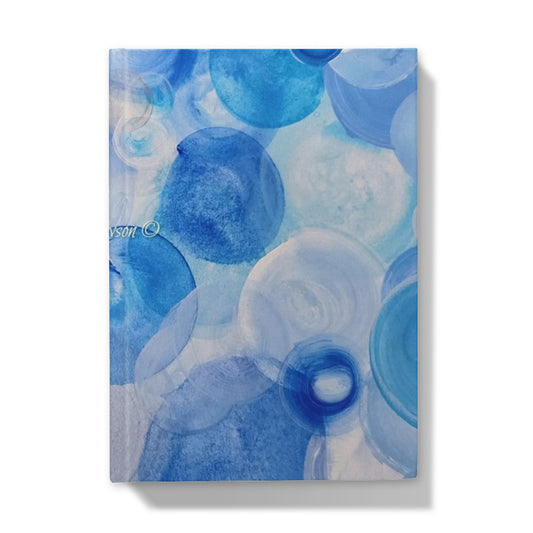 Blue Circles Hardback Journal