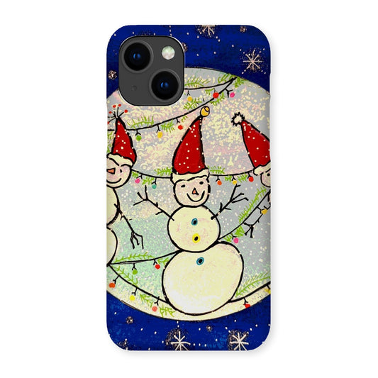 Snowmen Snap Phone Case