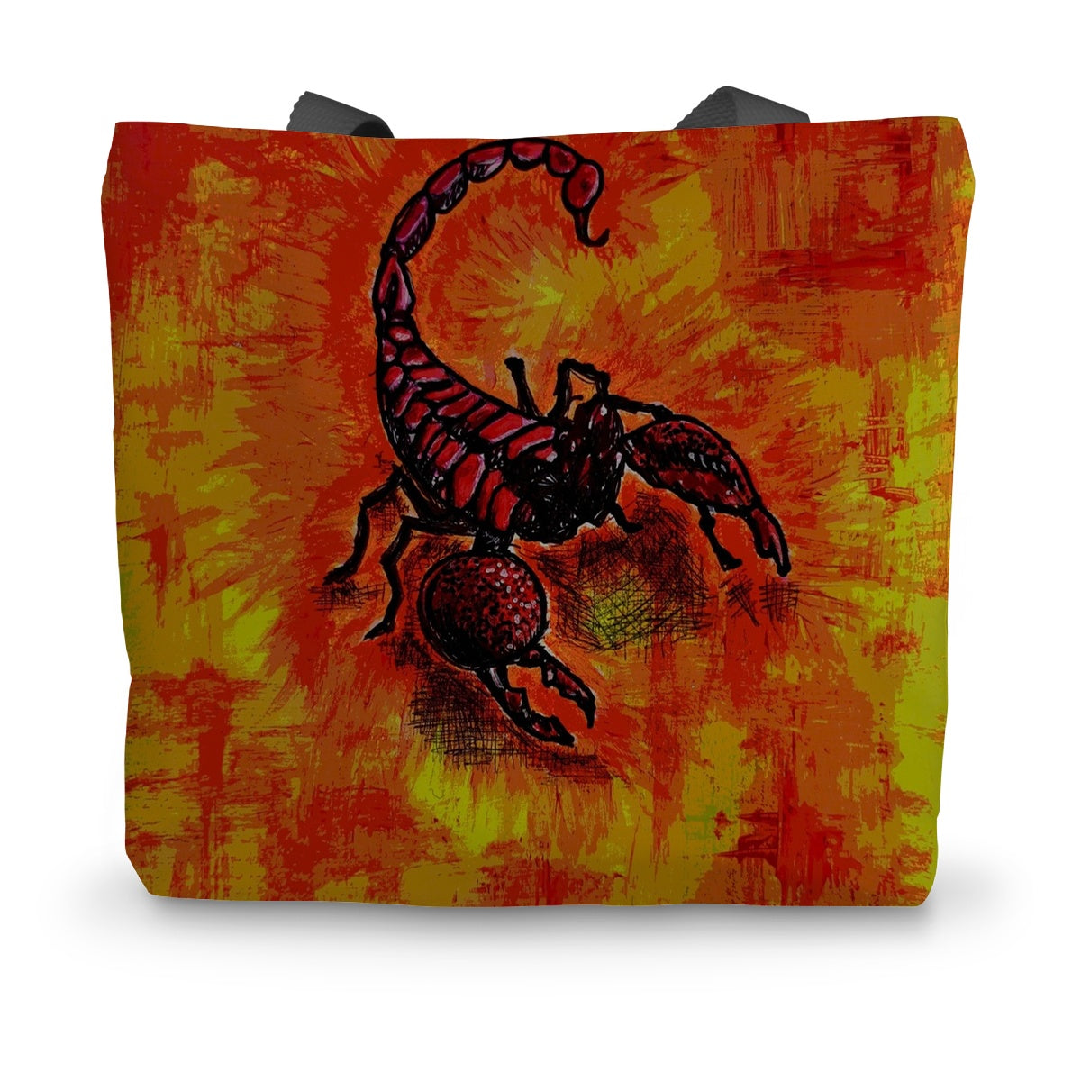 Scorpion Canvas Tote Bag