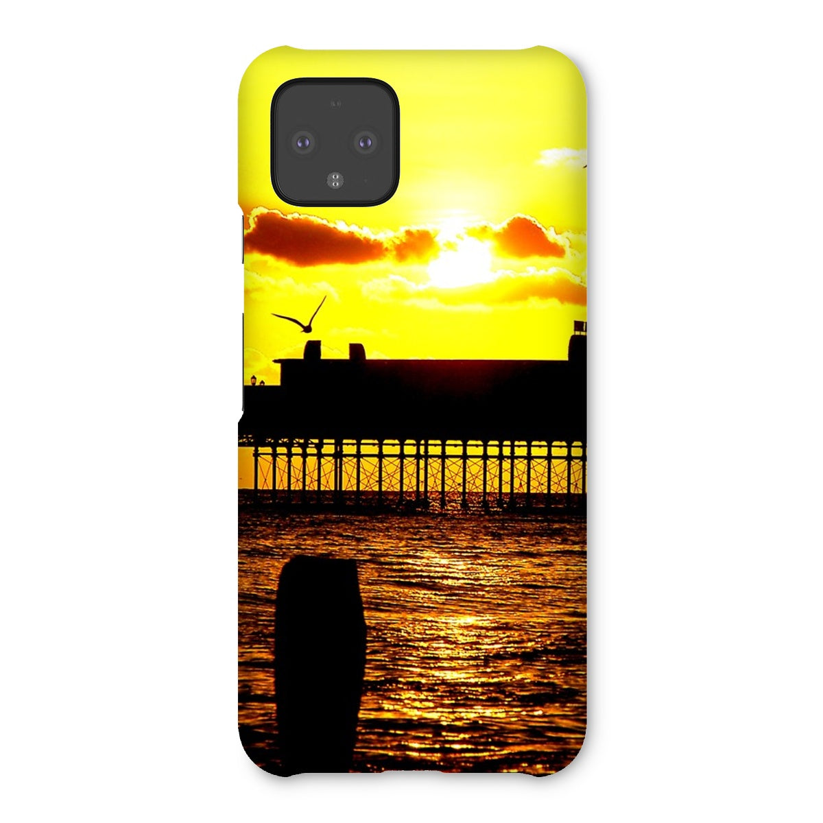 Worthing Pier Perfect Sunset by David Sawyer Snap Phone Case