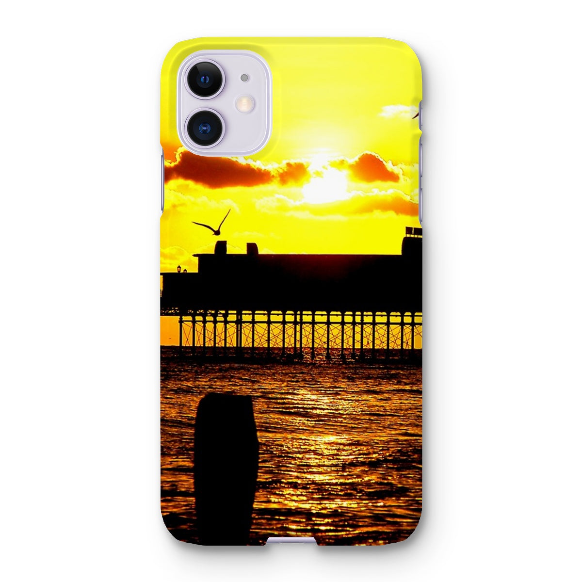 Worthing Pier Perfect Sunset by David Sawyer Snap Phone Case