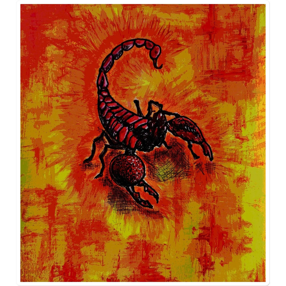 Scorpion Sticker