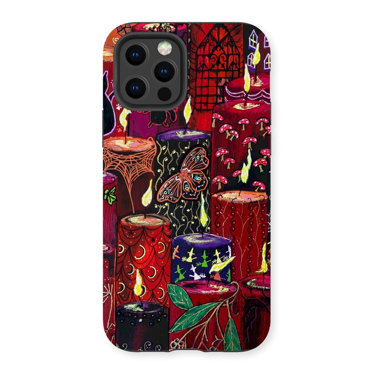 Halloween Candles Tough Phone Case