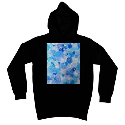 Blue Circles Kids Hoodie