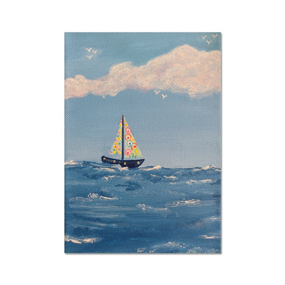 Sunny Sail Fine Art Print