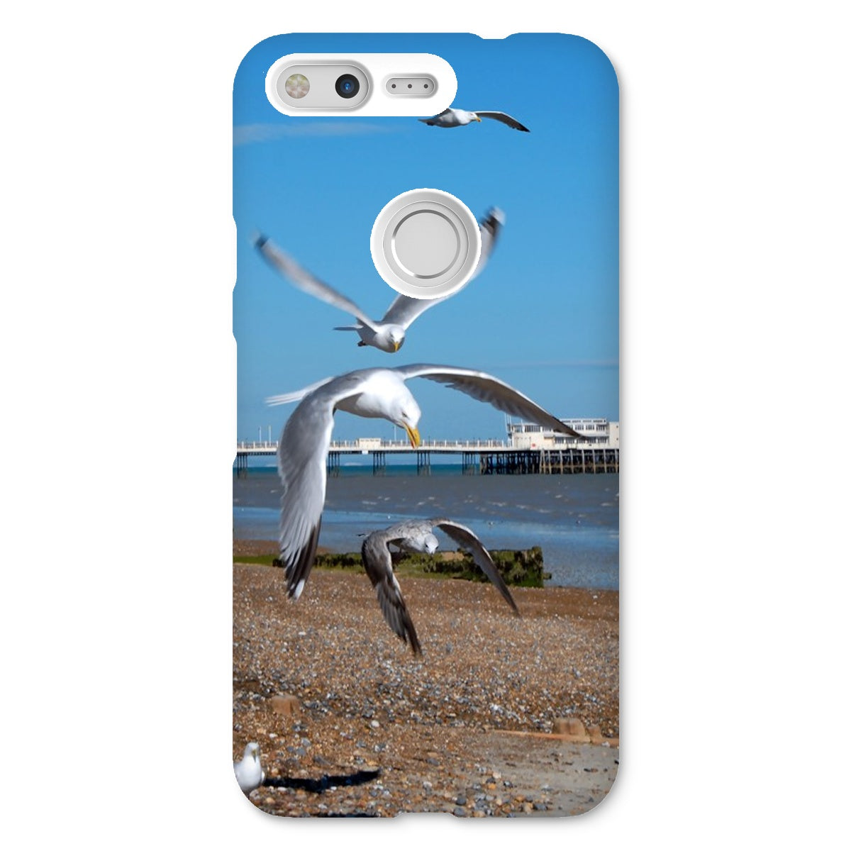 Worthing Pier From The West By David Sawyer Snap Phone Case