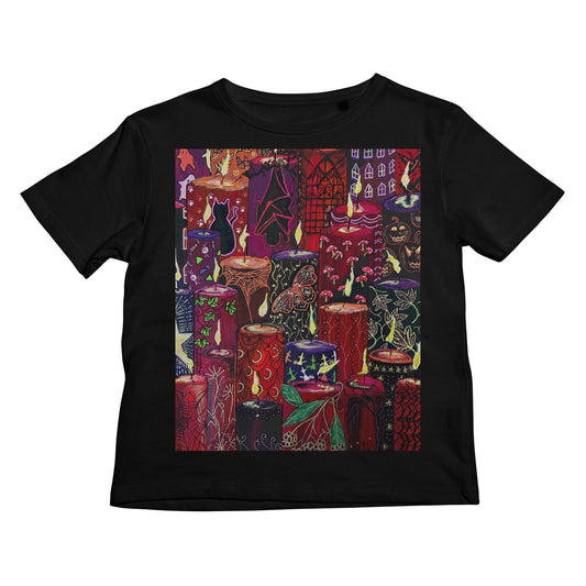 Halloween Candles Kids T-Shirt
