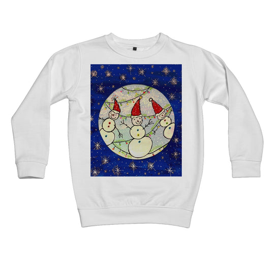 Snowmen Kids Sweatshirt