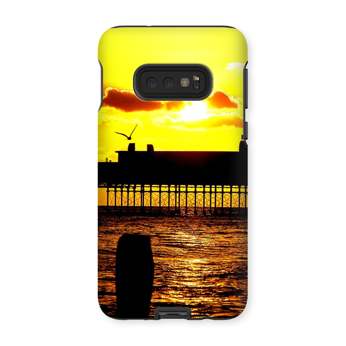 Worthing Pier Perfect Sunset by David Sawyer Tough Phone Case