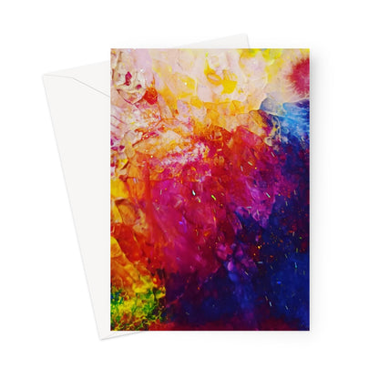 Colour Of Love Greeting Card