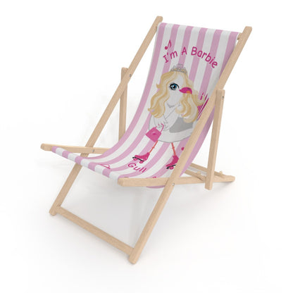 Rebel Seagull - I'm A Barbie Gull- Deck Chair