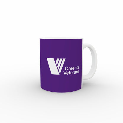 Care For Veterans - 11oz Mug - White logo