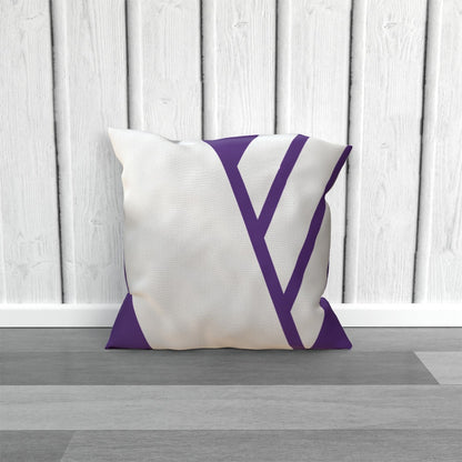 Care For Veterans - Throw Cushion - White logo