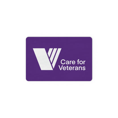 Care For Veterans - Floor Mat - White logo