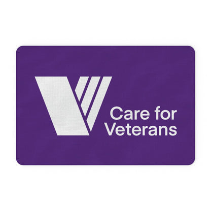 Care For Veterans - Floor Mat - White logo