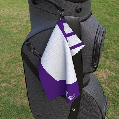 Care For Veterans - Golf Towel - White logo